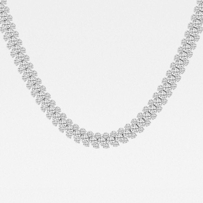 Multi row Round Fashion Necklace